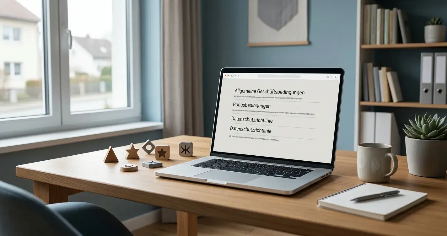 Neutrale Bonusbedingungen und Freispiele auf einem Laptop in Österreich