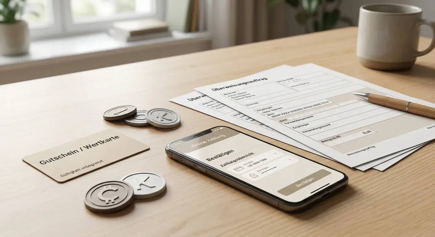 Österreichische Einzahlung und Auszahlung mit Prepaid, Bankweg und Krypto
