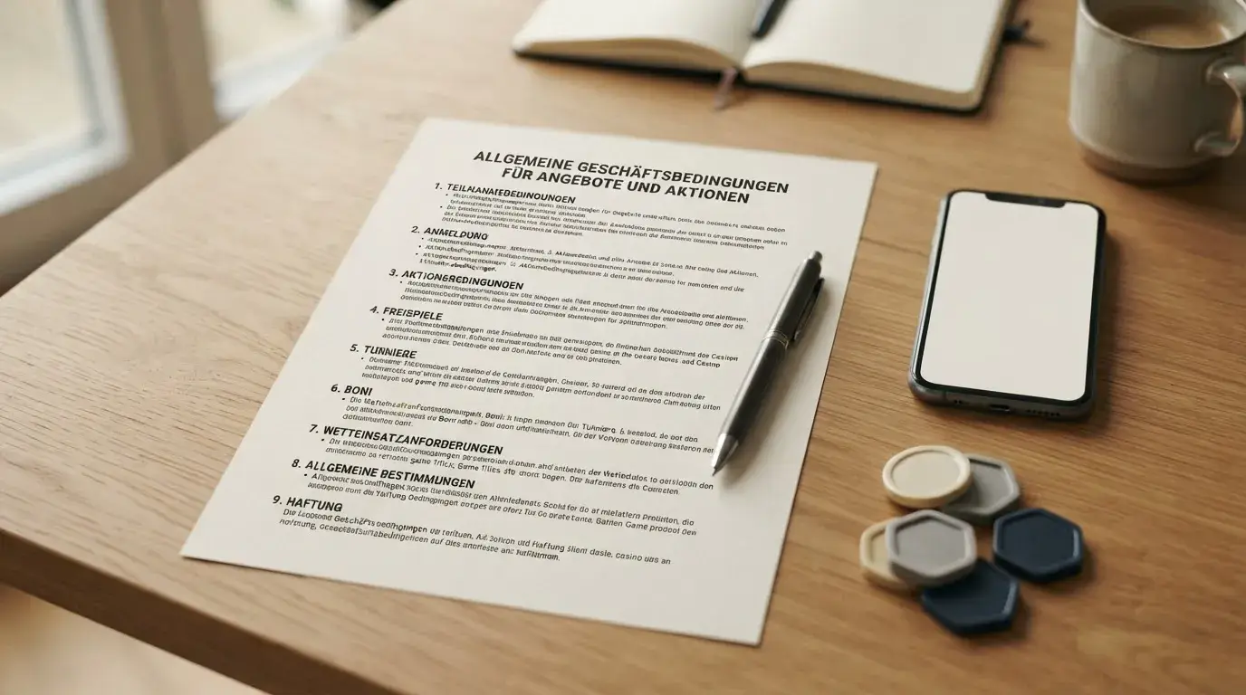 Bonusbedingungen und Freispiele für A1 Einzahlungen mit transparentem Dokument