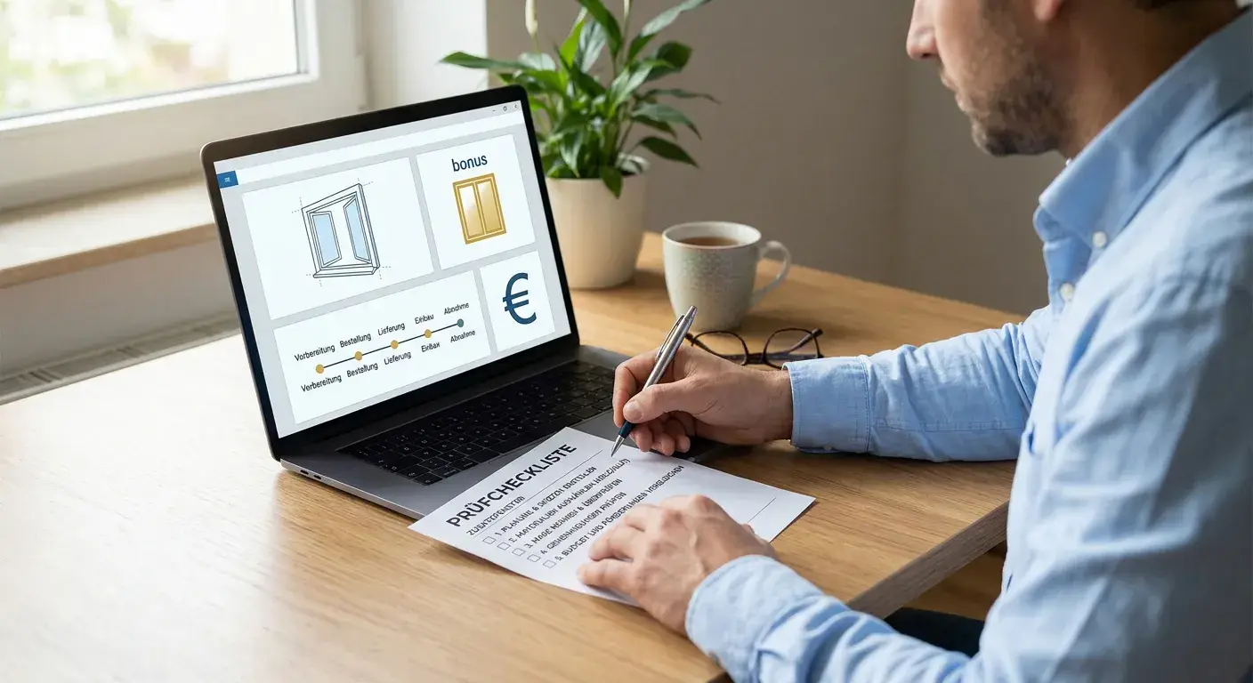Planungsnotizen zur Prüfung eines österreichischen Bonusfensters