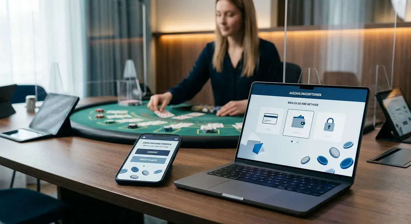 Zahlungsübersicht für österreichische Live-Blackjack-Spieler mit digitalen Optionen