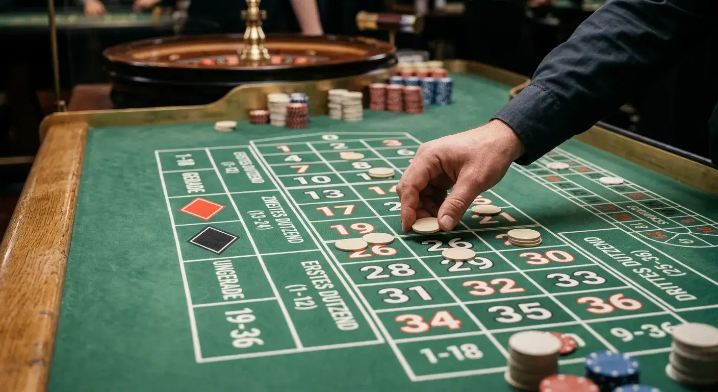 Erkennungsmerkmale eines deutschsprachigen Roulette-Tisches in der Live-Lobby