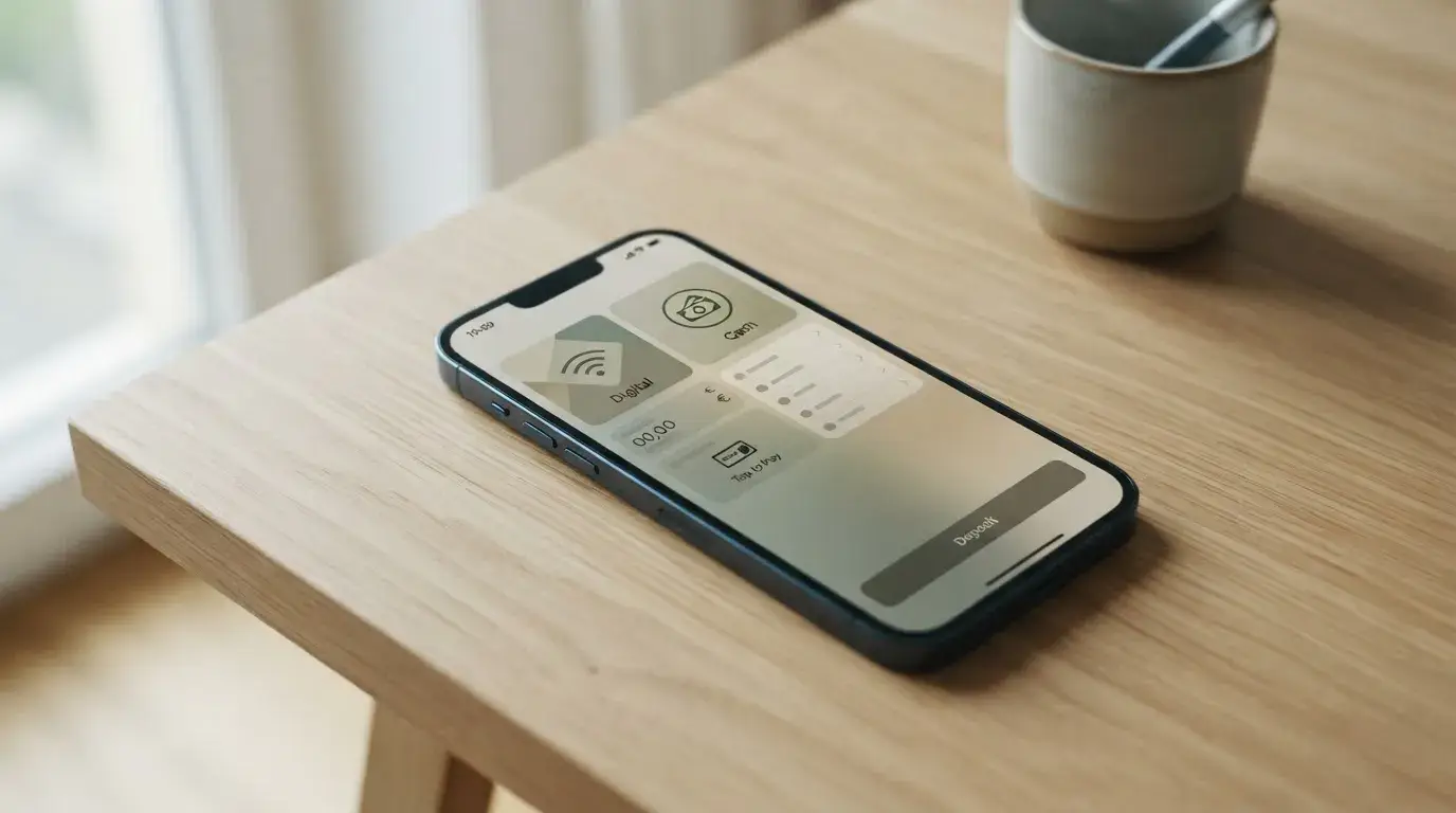 Mobile Wallet mit klar getrennten Zahlungswegen für Casino und Auszahlung