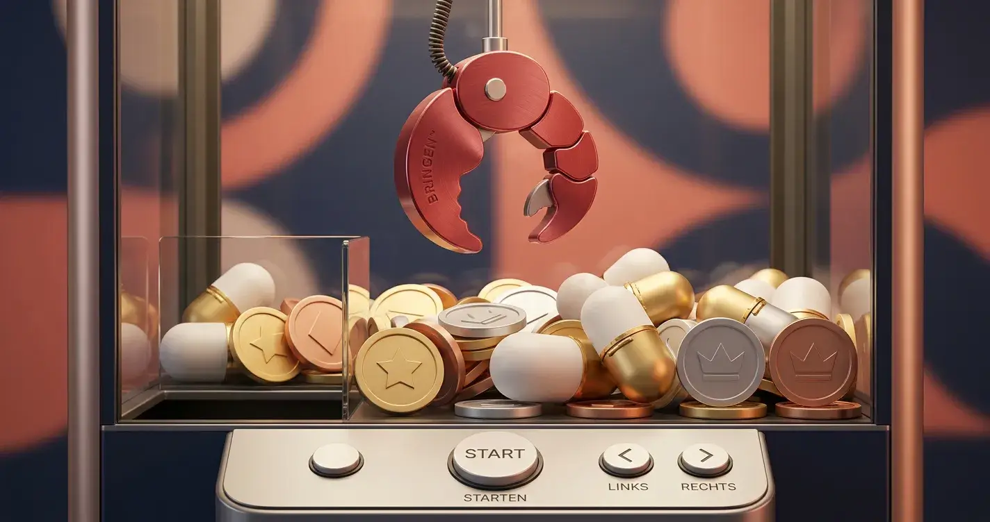 Digitale Bonus-Krabbe als Greifautomat in einem österreichischen Casino-Kontext