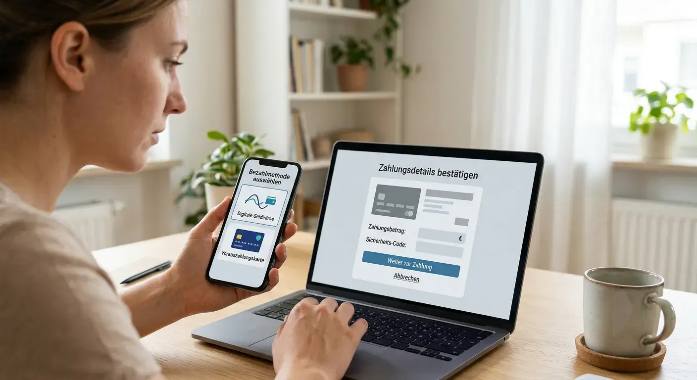 Paysafecard und PayPal als neutrale Zahlungsmöglichkeiten
