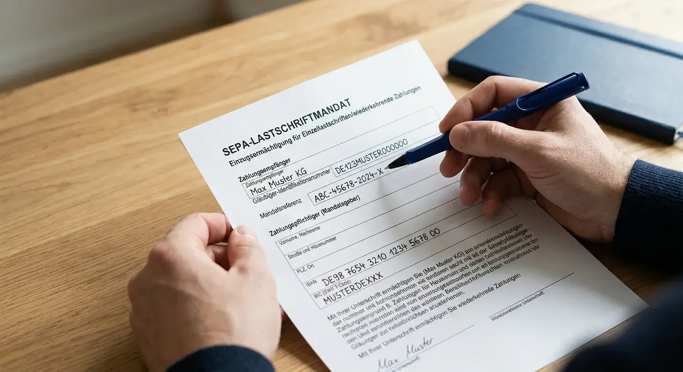 SEPA-Mandat und Gläubiger-ID bei der Lastschriftzahlung im Detail