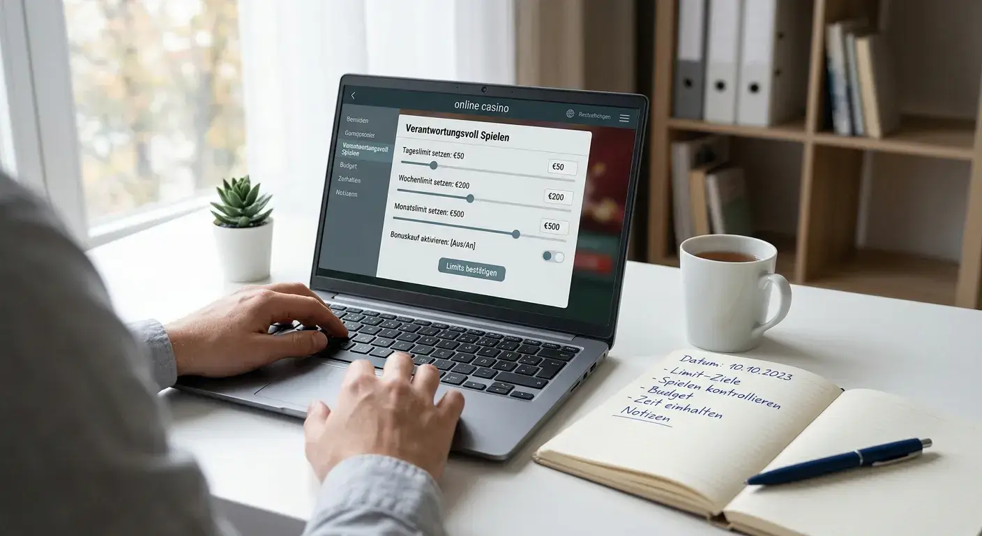 Verantwortungsvolles Spielen bei Bonus Buy mit Limits und Kaufprotokoll