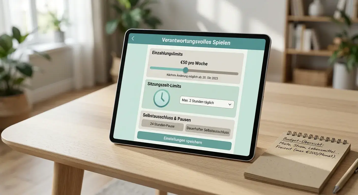 Verantwortungsvolles Spielen mit Limits und Selbstausschluss-Tools